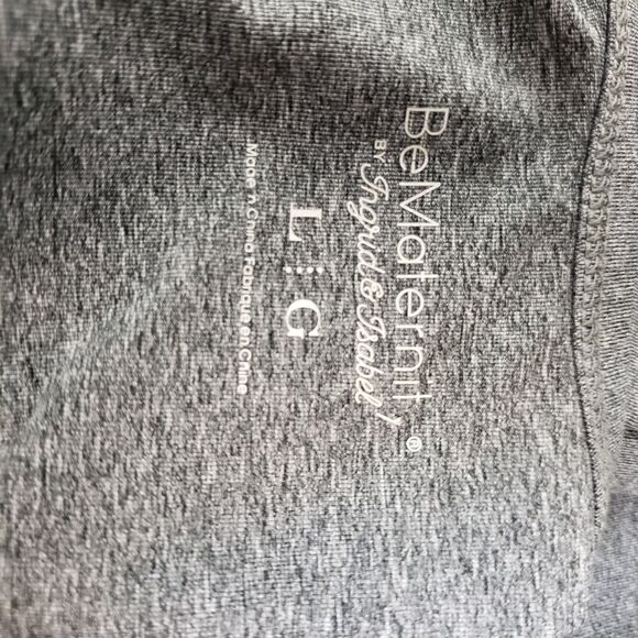 Be maternit Ingrid & isabel gray long sleeve top - Picture 3 of 5